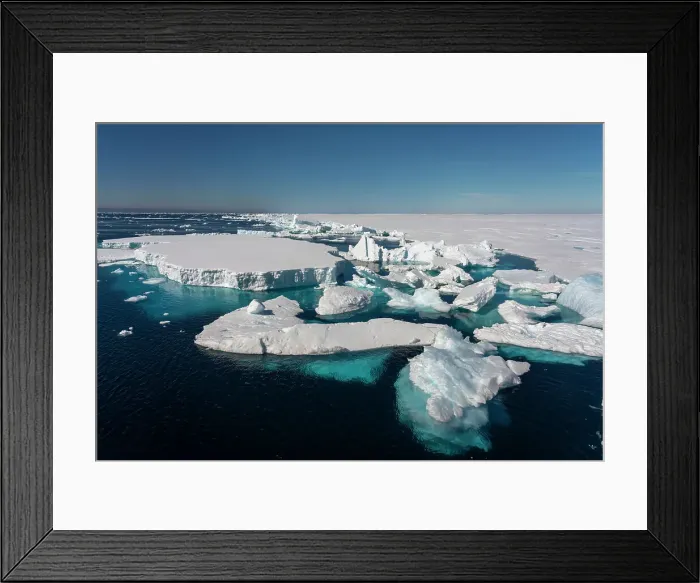 Framed Print : Larsen B Ice Shelf, Weddell Sea, Antarctica, Polar Regions Framed Print : Larsen B Ice Shelf, Weddell Sea, Antarctica, Polar Regions