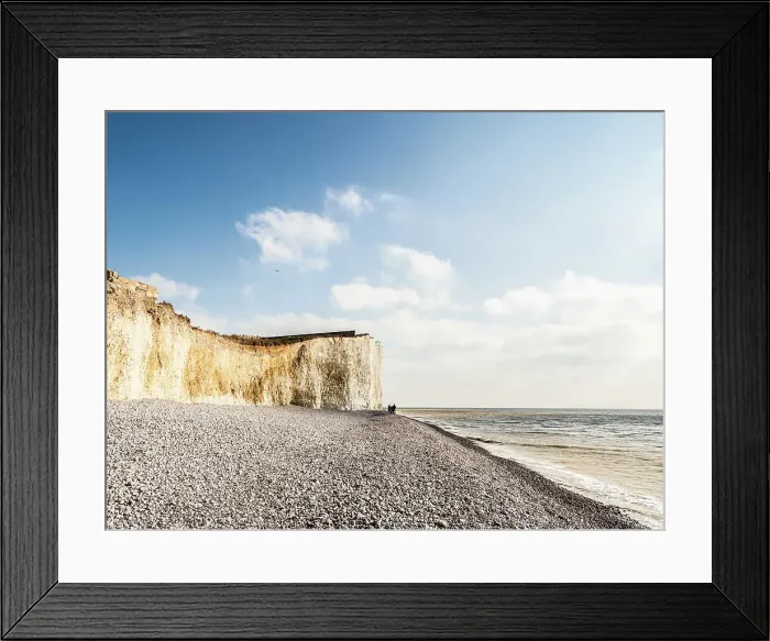 Framed Print : The Beach, Birling Gap, Seven Sisters, East Sussex, England Framed Print : The Beach, Birling Gap, Seven Sisters, East Sussex, England