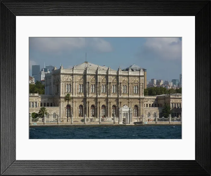 Framed Print : Dolmabahce Palace, on Bosphorus Strait, Istanbul, Turkey Framed Print : Dolmabahce Palace, on Bosphorus Strait, Istanbul, Turkey