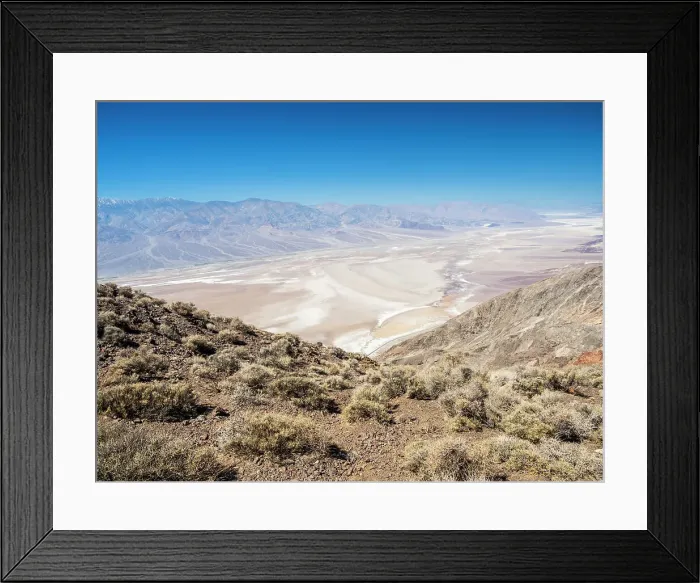 Framed Print : Looking north from Dantes View in Death Valley National Park, California, USA Framed Print : Looking north from Dantes View in Death Valley National Park, California, USA