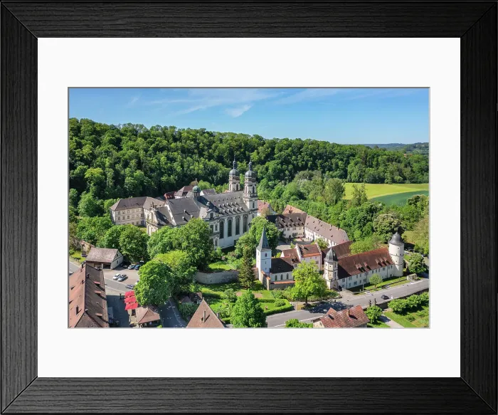 Framed Print : Cistercian monastery Schontal, Jagsttal Valley, Hohenlohe, Baden-Wurttemberg, Germany Framed Print : Cistercian monastery Schontal, Jagsttal Valley, Hohenlohe, Baden-Wurttemberg, Germany