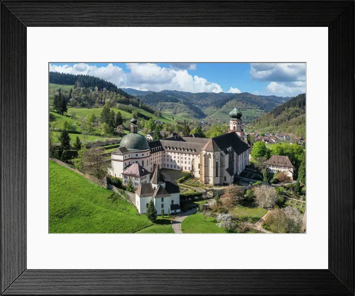 Framed Print : St. Trudpert Monastery, Munstertal Valley, Southern Black Forest, Baden-Wurttemberg, Germany Framed Print : St. Trudpert Monastery, Munstertal Valley, Southern Black Forest, Baden-Wurttemberg, Germany