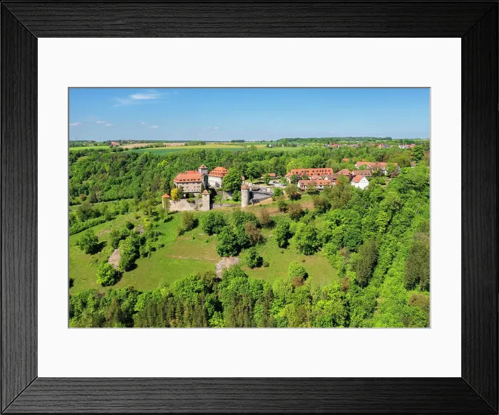 Framed Print : Stetten Castle, Kunzelsau, Hohenlohe, Baden-Wurttemberg, Germany Framed Print : Stetten Castle, Kunzelsau, Hohenlohe, Baden-Wurttemberg, Germany