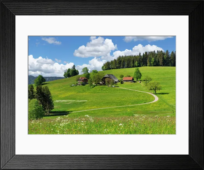 Framed Print : Black Forest house, Breitnau, Black Forest, Baden-Wurttemberg, Germany Framed Print : Black Forest house, Breitnau, Black Forest, Baden-Wurttemberg, Germany