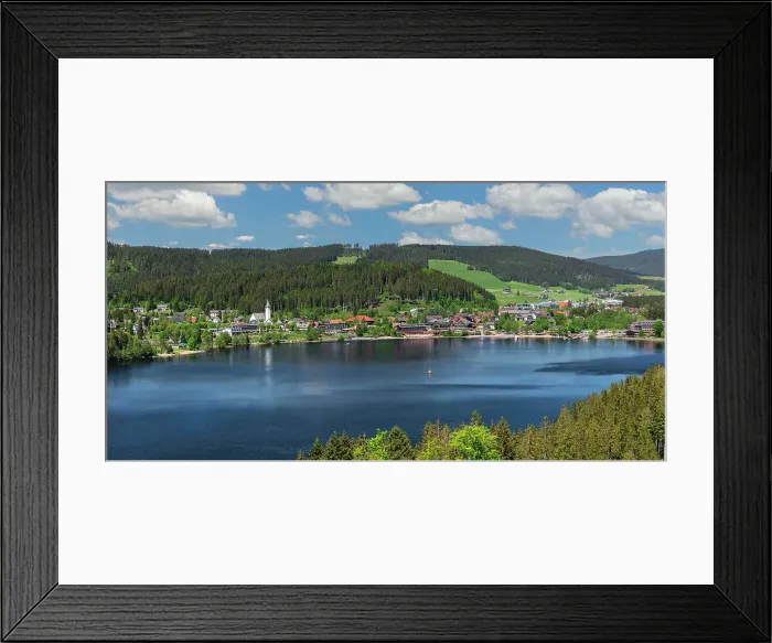 Framed Print : Titisee Lake, Southern Black Forest, Baden-Wurttemberg, Germany Framed Print : Titisee Lake, Southern Black Forest, Baden-Wurttemberg, Germany