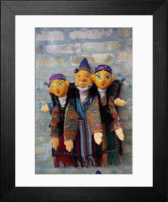 Framed Print : Handmade Puppets, Bukhara Puppet Theatre, Bukhara, Uzbekistan, Central Asia, Asia Framed Print : Handmade Puppets, Bukhara Puppet Theatre, Bukhara, Uzbekistan, Central Asia, Asia