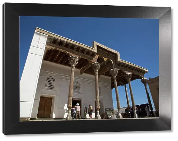 Mosque Jome, Ark of Bukhara, Bukhara, Uzbekistan, Central Asia, Asia