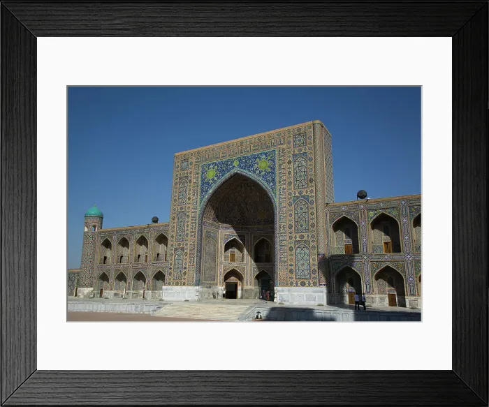Framed Print : Tilla-Kari Madrassah, completed 1660, Registan Square, UNESCO World Heritage Site, Samarkand, Uzbekistan, Central Asia, Asia Framed Print : Tilla-Kari Madrassah, completed 1660, Registan Square, UNESCO World Heritage Site, Samarkand, Uzbekistan, Central Asia, Asia