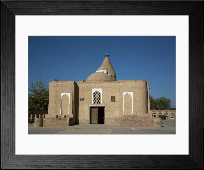 Framed Print : Chashmai Ayub Mausoleum, Bukhara, Uzbekistan, Central Asia, Asia Framed Print : Chashmai Ayub Mausoleum, Bukhara, Uzbekistan, Central Asia, Asia