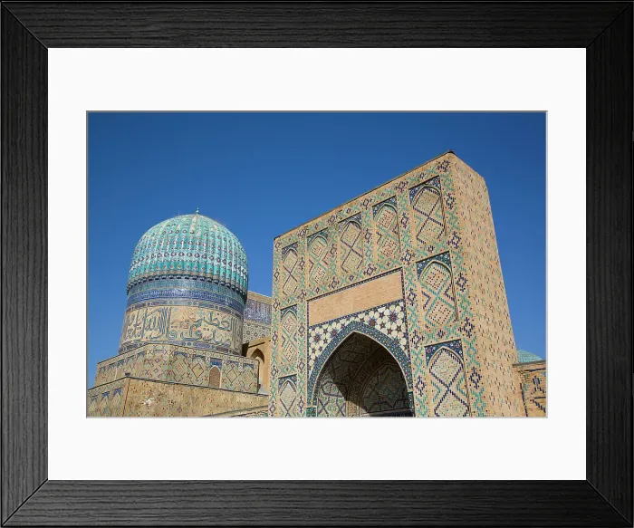 Framed Print : Bibi Khanym Mosque, built 1399-1405, UNESCO World Heritage Site, Samarkand, Uzbekistan, Central Asia, Asia Framed Print : Bibi Khanym Mosque, built 1399-1405, UNESCO World Heritage Site, Samarkand, Uzbekistan, Central Asia, Asia