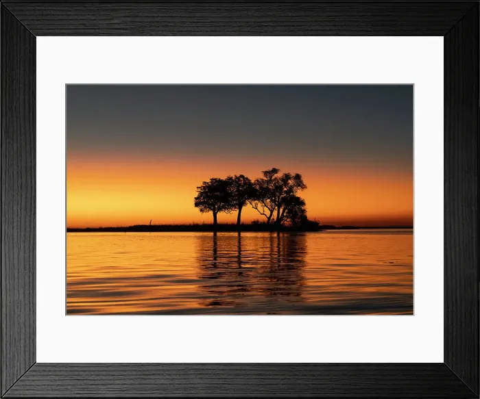 Framed Print : Sunset on the River Chobe, Chobe National Park, Botswana, Africa Framed Print : Sunset on the River Chobe, Chobe National Park, Botswana, Africa
