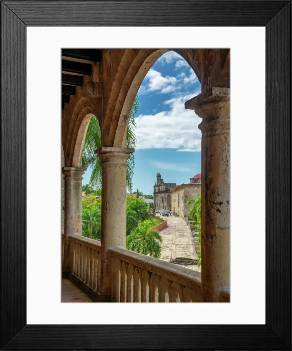 Framed Print : View of Pantheon of the Fatherland from Alcazar de Colon, UNESCO World Heritage Site, Santo Domingo, Dominican Republic, West Indies, Caribbean, Central America Framed Print : View of Pantheon of the Fatherland from Alcazar de Colon, UNESCO World Heritage Site, Santo Domingo, Dominican Republic, West Indies, Caribbean, Central America