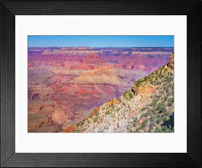 Framed Print : Scenic view of Grand Canyon from South Kaibab Trail, Grand Canyon National Park, UNESCO World Heritage Site, Arizona, United States of America, North America Framed Print : Scenic view of Grand Canyon from South Kaibab Trail, Grand Canyon National Park, UNESCO World Heritage Site, Arizona, United States of America, North America