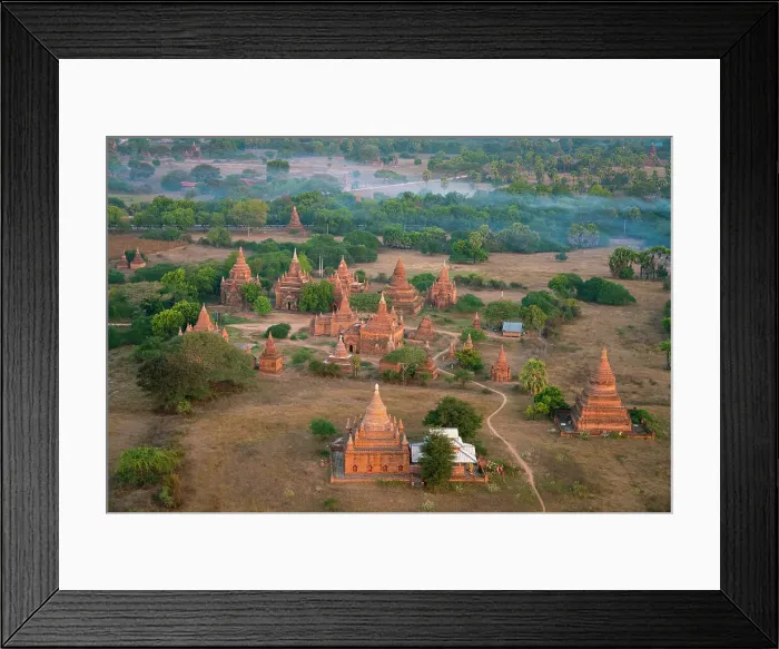Framed Print : Temples, Bagan (Pagan), UNESCO World Heritage Site, Myanmar (Burma), Asia Framed Print : Temples, Bagan (Pagan), UNESCO World Heritage Site, Myanmar (Burma), Asia