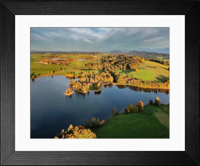 Framed Print : Schwaltenweiher Lake, Allgau Alps, Allgau, Bavaria, Germany, Europe Framed Print : Schwaltenweiher Lake, Allgau Alps, Allgau, Bavaria, Germany, Europe