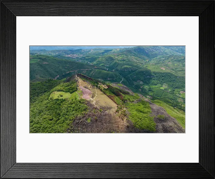 Framed Print : Aerial of El Fuerte de Samaipata, Pre-Columbian archaeological site, UNESCO World Heritage Site, Santa Cruz department, Bolivia, South America Framed Print : Aerial of El Fuerte de Samaipata, Pre-Columbian archaeological site, UNESCO World Heritage Site, Santa Cruz department, Bolivia, South America