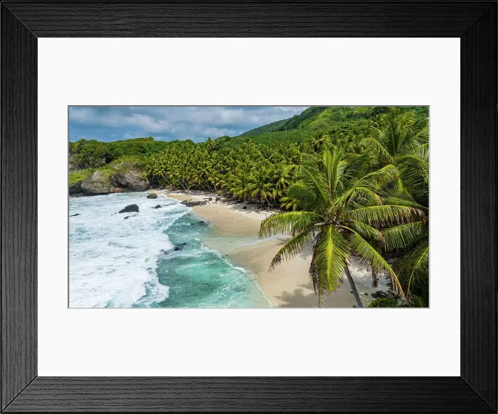 Framed Print : Aerial of Dolly beach, Christmas Island, Australian Indian Ocean Territory, Australia, Indian Ocean Framed Print : Aerial of Dolly beach, Christmas Island, Australian Indian Ocean Territory, Australia, Indian Ocean