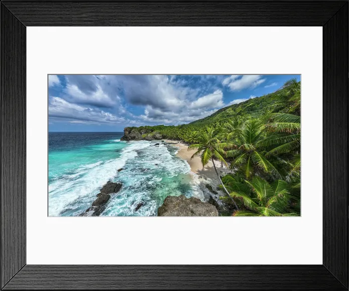 Framed Print : Aerial of Dolly beach, Christmas Island, Australian Indian Ocean Territory, Australia, Indian Ocean Framed Print : Aerial of Dolly beach, Christmas Island, Australian Indian Ocean Territory, Australia, Indian Ocean