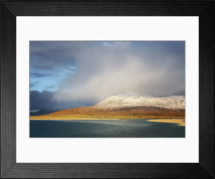 Framed Print : Isle of Harris on a winter's day, Outer Hebrides, Scotland, United Kingdom, Europe Framed Print : Isle of Harris on a winter's day, Outer Hebrides, Scotland, United Kingdom, Europe