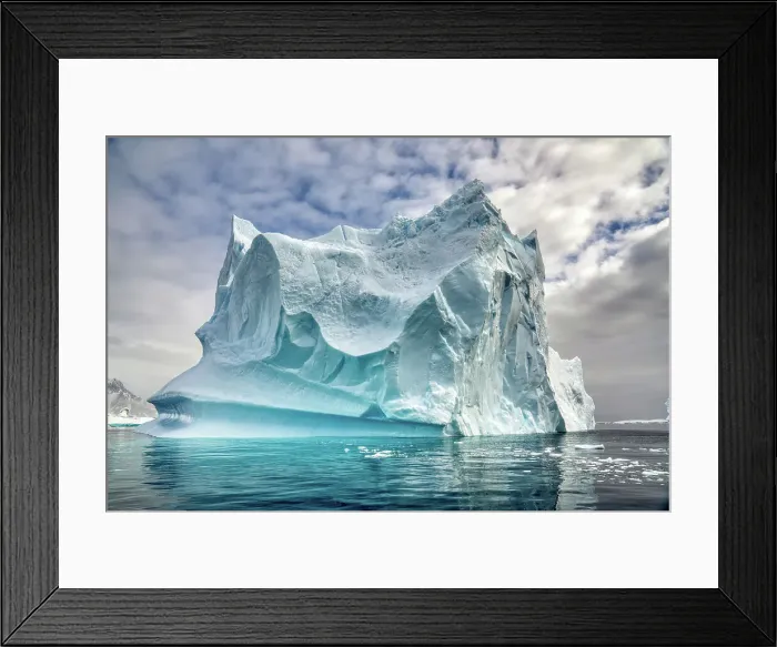 Framed Print : A floating iceberg in the Antarctic Peninsula, Antarctica, Polar Regions Framed Print : A floating iceberg in the Antarctic Peninsula, Antarctica, Polar Regions
