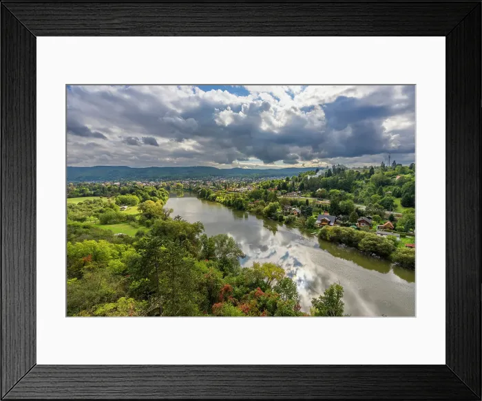Framed Print : View of Berounka river and village Zadni Treban from Black Rock (Cerna Skala), Rovina, Hlasna Treban, Central Bohemia, Czech Republic (Czechia), Europe Framed Print : View of Berounka river and village Zadni Treban from Black Rock (Cerna Skala), Rovina, Hlasna Treban, Central Bohemia, Czech Republic (Czechia), Europe