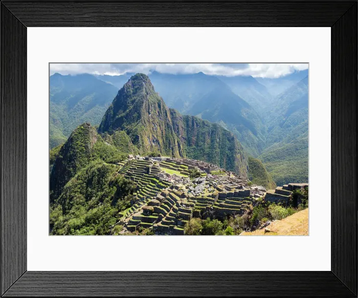 Framed Print : Machu Picchu, UNESCO World Heritage Site, Cusco, Peru, South America Framed Print : Machu Picchu, UNESCO World Heritage Site, Cusco, Peru, South America
