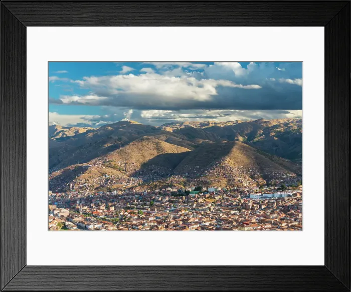 Framed Print : Cusco, Peru, South America Framed Print : Cusco, Peru, South America