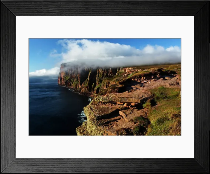Framed Print : St. John's Head, Hoy, Orkney Islands, Scotland, United Kingdom, Europe Framed Print : St. John's Head, Hoy, Orkney Islands, Scotland, United Kingdom, Europe