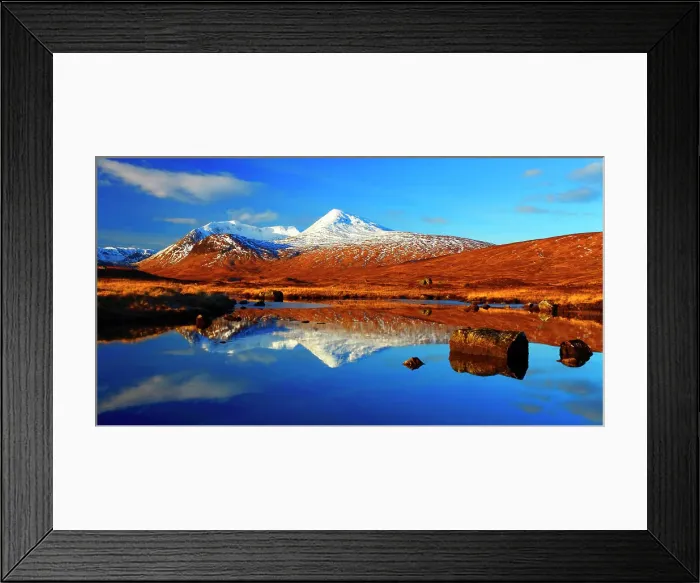 Framed Print : Loch Nah Achlaise, Rannoch Moor, Highland Region, Scotland, United Kingdom, Europe Framed Print : Loch Nah Achlaise, Rannoch Moor, Highland Region, Scotland, United Kingdom, Europe