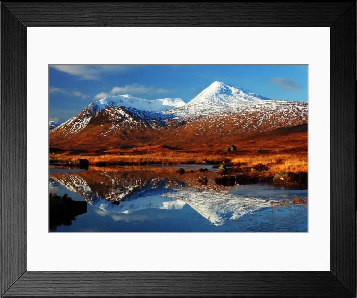 Framed Print : Reflections, Rannoch Moor, Highland Region, Scotland, United Kingdom, Europe Framed Print : Reflections, Rannoch Moor, Highland Region, Scotland, United Kingdom, Europe