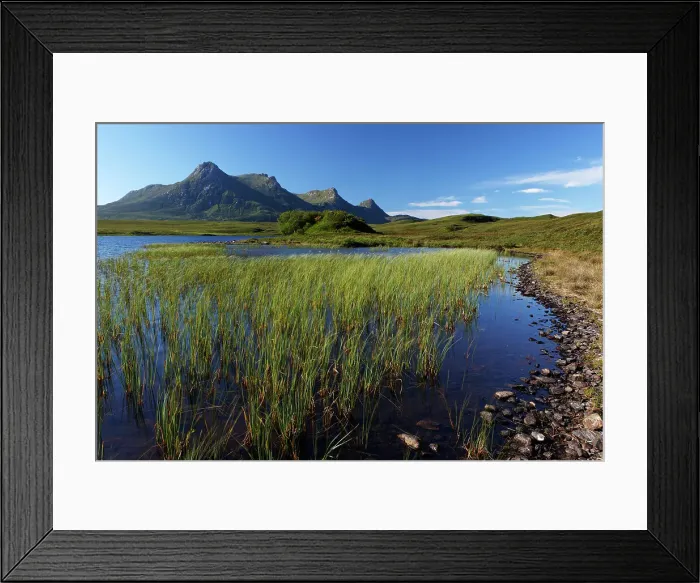 Framed Print : Ben Loyal, Sutherland, Highlands, Scotland, United Kingdom, Europe