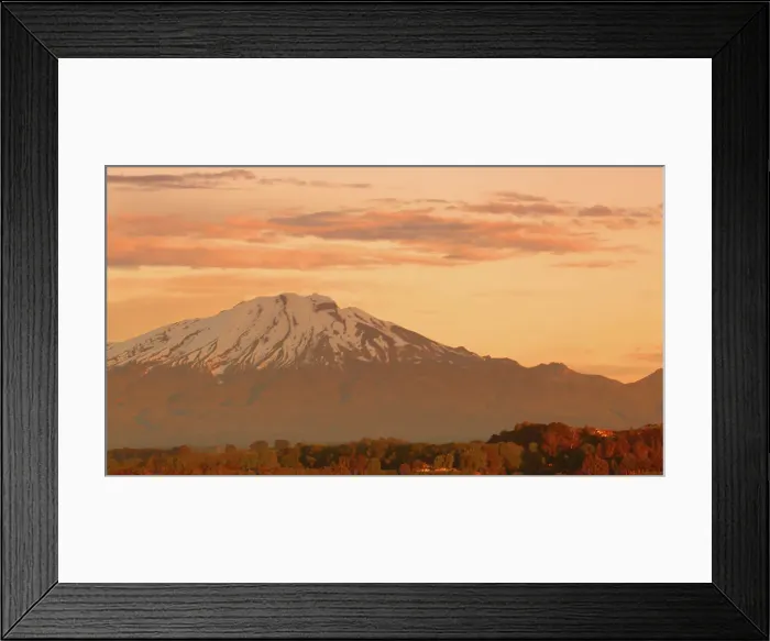 Framed Print : Skyscape from Puerto Varas, Lake District, Chile, South America Framed Print : Skyscape from Puerto Varas, Lake District, Chile, South America
