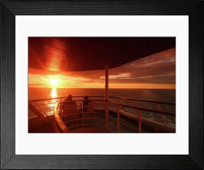 Framed Print : Midnight Sun off north west coast of Norway, Scandinavia, Europe Framed Print : Midnight Sun off north west coast of Norway, Scandinavia, Europe