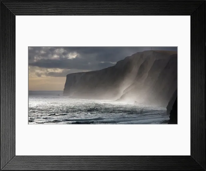 Framed Print : Tennyson Down, Isle of Wight, England, United Kingdom, Europe