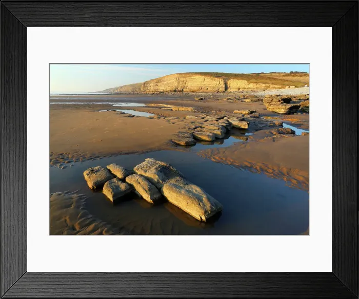 Framed Print : Dunraven Bay (Southerndown Beach), Glamorgan Heritage Coast, Wales, United Kingdom, Europe Framed Print : Dunraven Bay (Southerndown Beach), Glamorgan Heritage Coast, Wales, United Kingdom, Europe