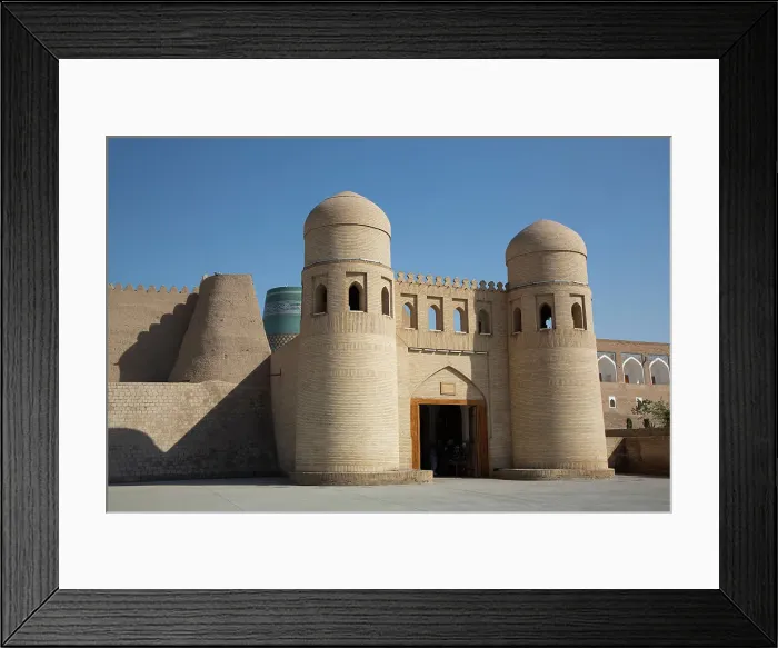 Framed Print : West Gate (Father Gate), Ichon Qala (Itchan Kala), UNESCO World Heritage Site, Khiva, Uzbekistan, Central Asia, Asia Framed Print : West Gate (Father Gate), Ichon Qala (Itchan Kala), UNESCO World Heritage Site, Khiva, Uzbekistan, Central Asia, Asia