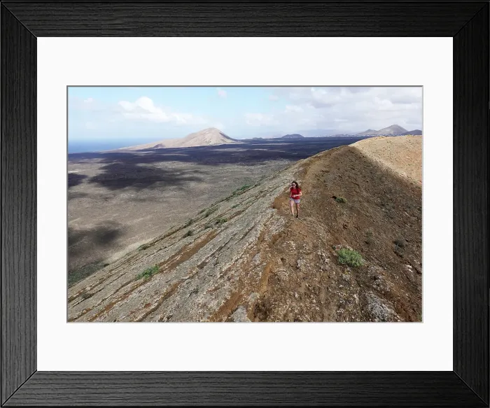 Framed Print : Caldera Blanca, Lanzarote, Canary Islands, Spain, Atlantic, Europe Framed Print : Caldera Blanca, Lanzarote, Canary Islands, Spain, Atlantic, Europe