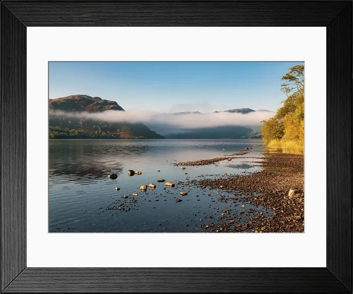 Framed Print : Morning light, Ullswater, Lake District National Park, UNESCO World Heritage Site, Cumbria, England, United Kingdom, Europe Framed Print : Morning light, Ullswater, Lake District National Park, UNESCO World Heritage Site, Cumbria, England, United Kingdom, Europe