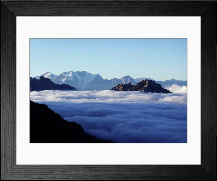 Framed Print : Temperature inversion on Aconcagua, 6961 metres, the highest mountain in the Americas and one of the Seven Summits, Andes, Argentina, South America Framed Print : Temperature inversion on Aconcagua, 6961 metres, the highest mountain in the Americas and one of the Seven Summits, Andes, Argentina, South America