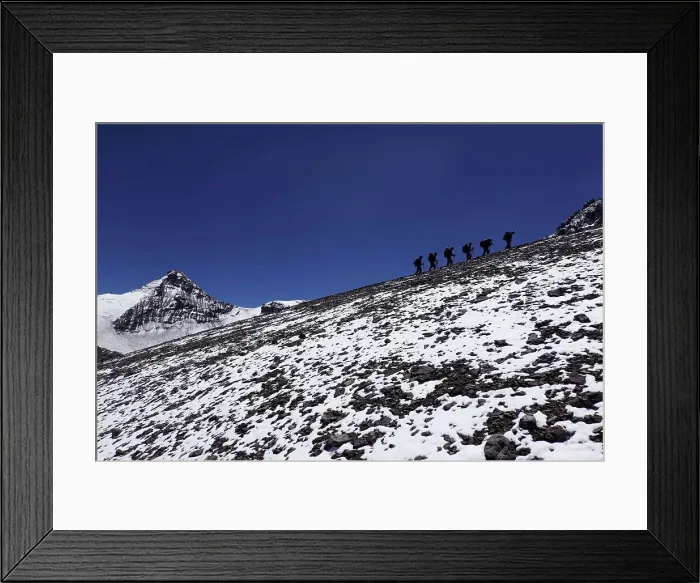 Framed Print : Climbers ascending Aconcagua, 6961 metres, the highest mountain in the Americas and one of the Seven Summits, Andes, Argentina, South America Framed Print : Climbers ascending Aconcagua, 6961 metres, the highest mountain in the Americas and one of the Seven Summits, Andes, Argentina, South America