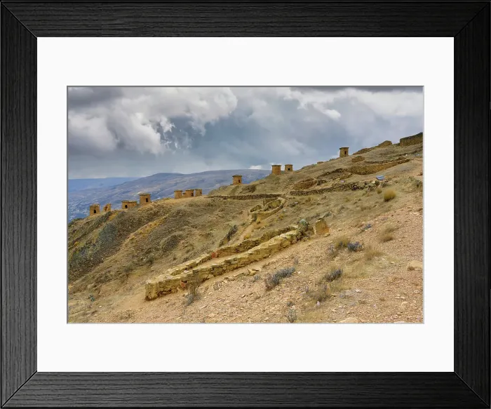 Framed Print : Chullpas at Ninamarca pre-Inca archaeological site, Paucartambo province, Cusco region, Peru, South America Framed Print : Chullpas at Ninamarca pre-Inca archaeological site, Paucartambo province, Cusco region, Peru, South America