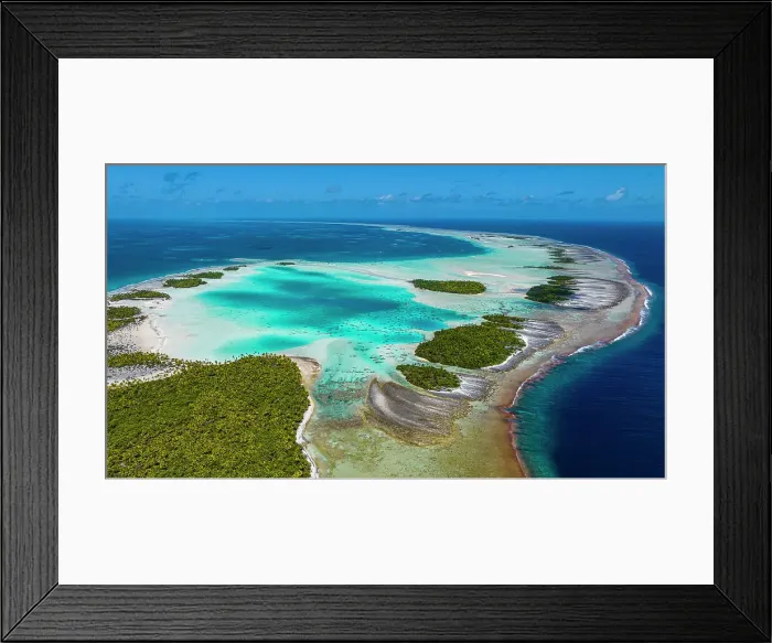 Framed Print : Aerial of the Blue Lagoon, Rangiroa atoll, Tuamotus, French Polynesia, South Pacific, Pacific Framed Print : Aerial of the Blue Lagoon, Rangiroa atoll, Tuamotus, French Polynesia, South Pacific, Pacific