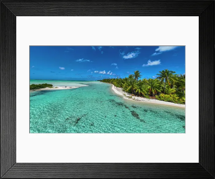 Framed Print : Palm trees at the blue lagoon, Fakarava, Tuamotu archipelago, French Polynesia, South Pacific, Pacific Framed Print : Palm trees at the blue lagoon, Fakarava, Tuamotu archipelago, French Polynesia, South Pacific, Pacific