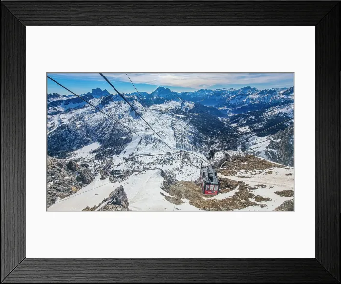 Framed Print : View from the Lagazuoi mountain over the Dolomites National Park, UNESCO World Heritage Site, South Tyrol, Italy, Europe Framed Print : View from the Lagazuoi mountain over the Dolomites National Park, UNESCO World Heritage Site, South Tyrol, Italy, Europe