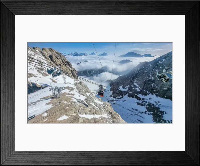 Framed Print : View from the Marmolada mountain over the Dolomites National Park, UNESCO World Heritage Site, South Tyrol, Italy, Europe Framed Print : View from the Marmolada mountain over the Dolomites National Park, UNESCO World Heritage Site, South Tyrol, Italy, Europe