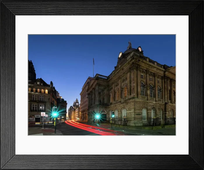 Framed Print : Liverpool Town Hall and the Liver Building at night, Water Street, Liverpool City Centre, Liverpool, Merseyside, England, United Kingdom, Europe Framed Print : Liverpool Town Hall and the Liver Building at night, Water Street, Liverpool City Centre, Liverpool, Merseyside, England, United Kingdom, Europe
