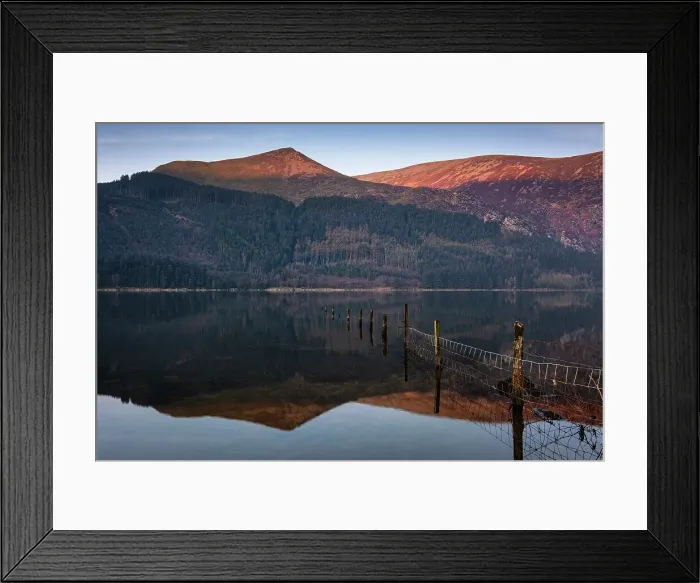 Framed Print : Llyn Cwellyn, the Beddgelert Forest and Y Garn at first light, Snowdonia National Park, Eryri, North Wales, United Kingdom, Europe Framed Print : Llyn Cwellyn, the Beddgelert Forest and Y Garn at first light, Snowdonia National Park, Eryri, North Wales, United Kingdom, Europe