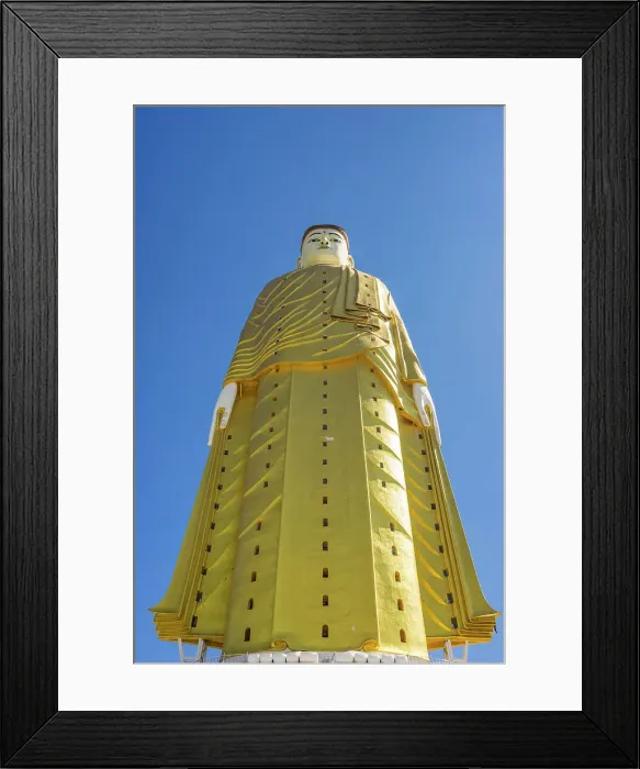 Framed Print : Maha Bodhi Ta Htaung Standing Buddha, one of the largest standing Buddhas in the world, Monywa, Myanmar (Burma), Asia Framed Print : Maha Bodhi Ta Htaung Standing Buddha, one of the largest standing Buddhas in the world, Monywa, Myanmar (Burma), Asia