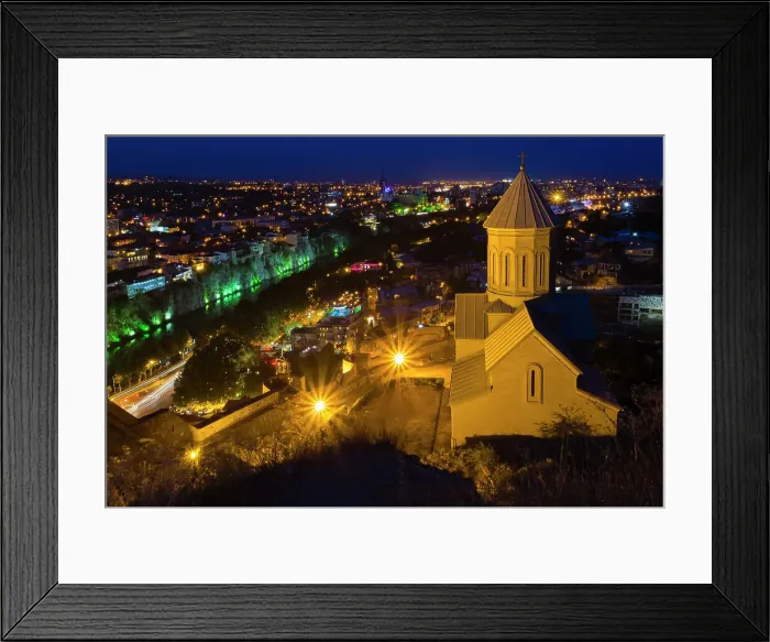 Framed Print : Saint Nicholas's Orthodox Church at Narikala Fortress, Tbilisi, Georgia, Central Asia, Asia Framed Print : Saint Nicholas's Orthodox Church at Narikala Fortress, Tbilisi, Georgia, Central Asia, Asia