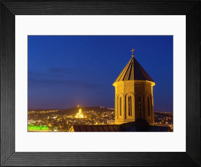 Framed Print : Detail of tower of Saint Nicholas's Orthodox Church at Narikala Fortress, Tbilisi, Georgia, Central Asia, Asia Framed Print : Detail of tower of Saint Nicholas's Orthodox Church at Narikala Fortress, Tbilisi, Georgia, Central Asia, Asia